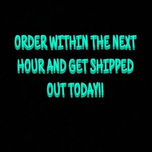 ORDER EVERYDAY BEFORE 1PM & GET SAME DAY SHIPPING